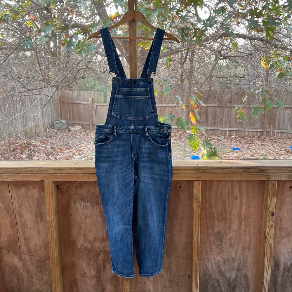 Blank NYC Women's Blue Denim Overalls Size 29